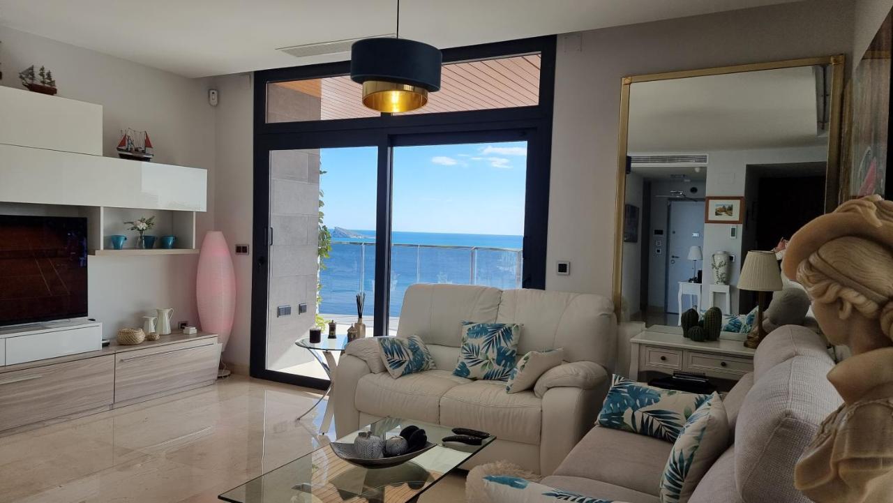 Sunset Waves Benidorm Julieta Vistas Al Mar Premium 200 Mt2 Con Jacuzzi En Terraza Διαμέρισμα Εξωτερικό φωτογραφία