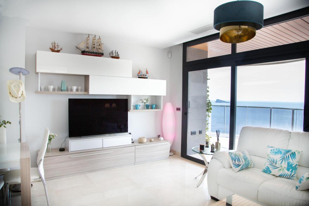 Sunset Waves Benidorm Julieta Vistas Al Mar Premium 200 Mt2 Con Jacuzzi En Terraza Διαμέρισμα Εξωτερικό φωτογραφία