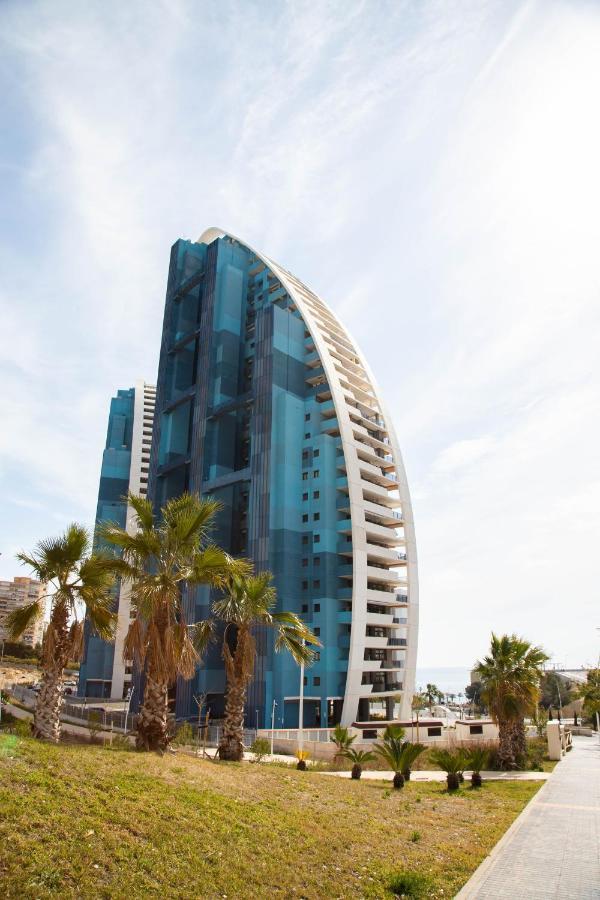 Sunset Waves Benidorm Julieta Vistas Al Mar Premium 200 Mt2 Con Jacuzzi En Terraza Διαμέρισμα Εξωτερικό φωτογραφία
